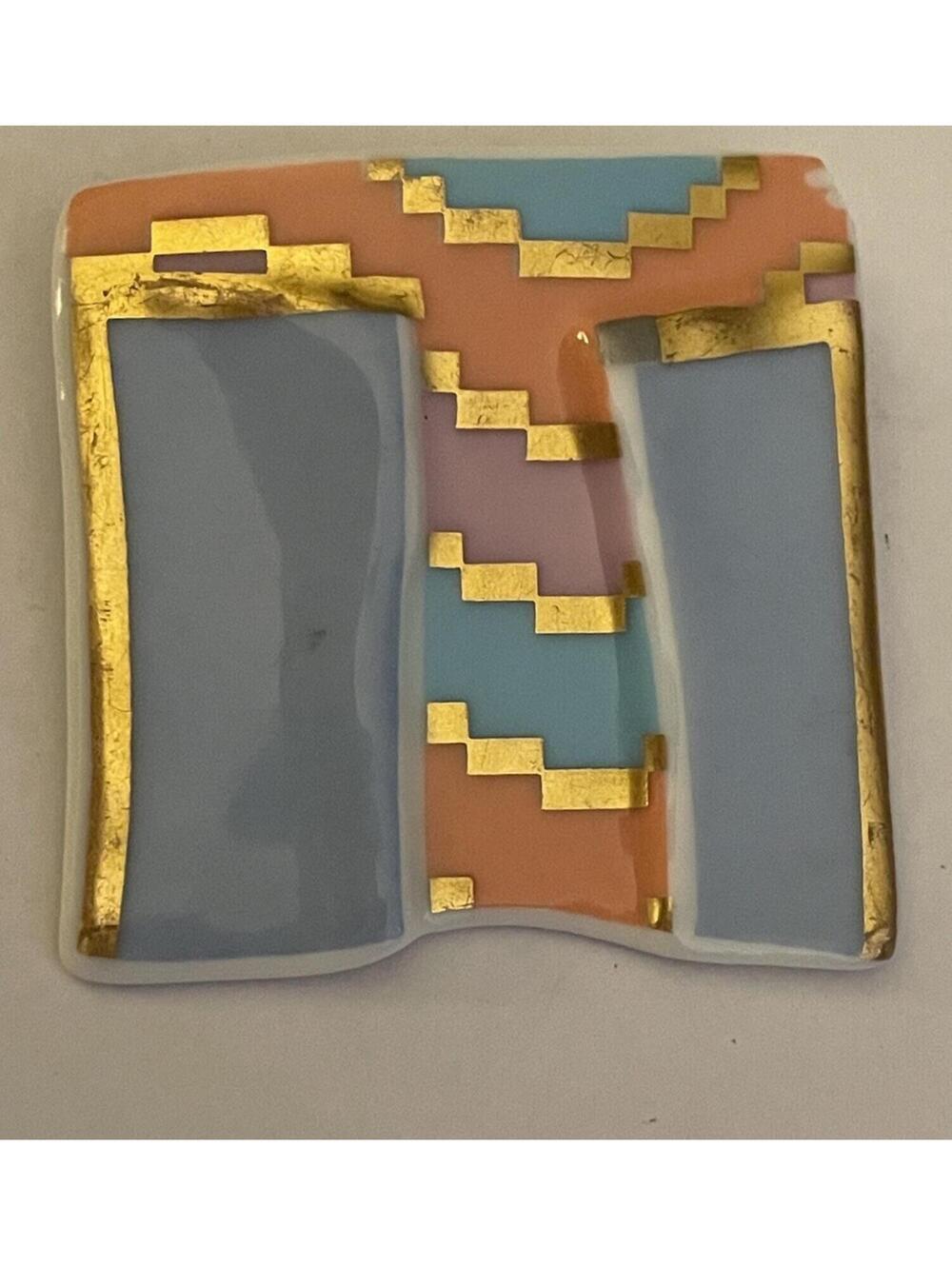 Rosenthal Studio Line Modernist Brooch Pin  By Johan Van Loon Germany AS IS